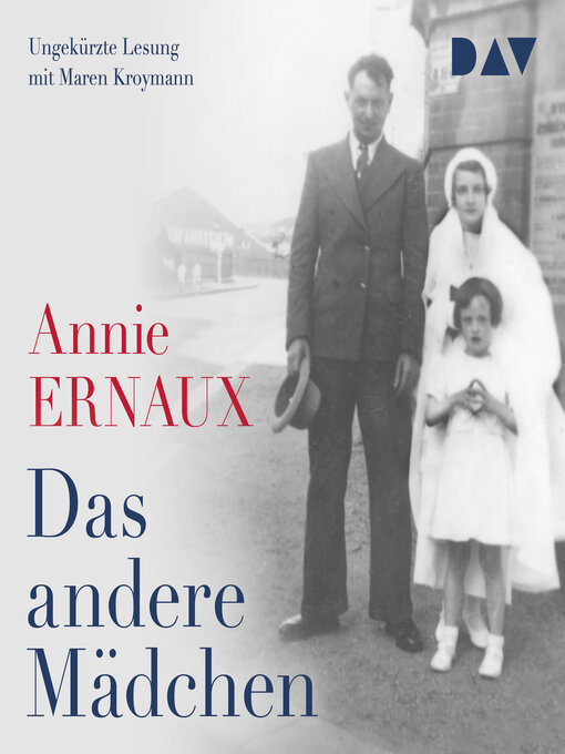 Title details for Das andere Mädchen by Annie Ernaux - Available
